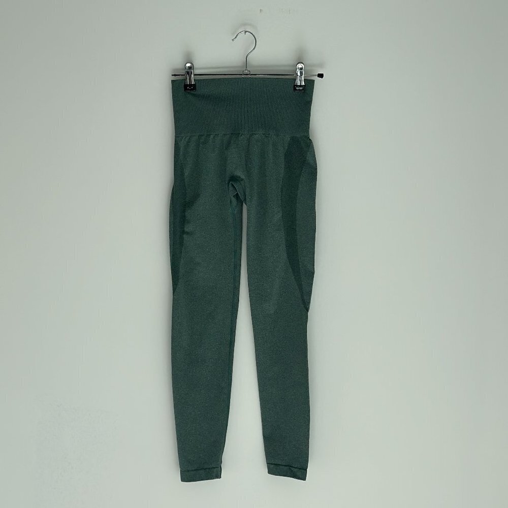 NVGTN Contour Seamless High Waisted Leggings Forest Green Size XS - Picture 8 of 10
